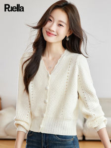 puella | Áo Thun Ren Hổng Cổ V
