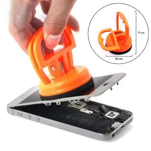 เครื่องมือซ่อมโทรศัพท์แบบถอดประกอบได้ขนาด 5.5 ซม. พร้อมจุกดูดสุญญากาศสำหรับงานหนัก ใช้ได้กับ iPhone iPad iMac เครื่องมือเปิดหน้าจอ LCD ตัวยกกระจก