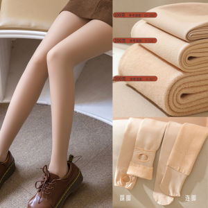 Pantyhose Womens Spring and Autumn Light Leg Skin Nude Feel Handy Gadget Mask Steel Wire Stocking Step-on plus Size Thickening Leggings 20D