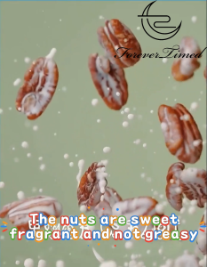 Chopped Pecans Sealable Jar Salted Sugar Roasted For Cooking Baking & Snacking Healthy