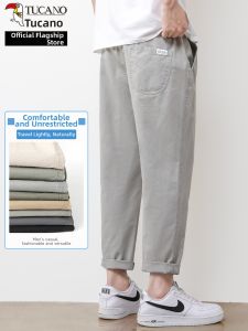 TUCANO | Casual Straight-legged Pants 9/10 Length Rollable Hem Workwear L