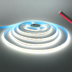 DC 12V 24V COB LED Strip IP20 3000K 4000K 6000K Flexible LED Tape 320/480/528 LEDs/M Home Decor Lighting 0.5M-5M