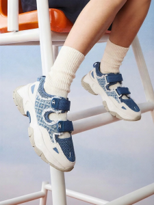 Champion | Summer Jean Floral Thick Sole Mary Janes