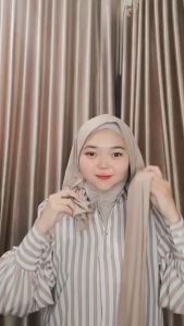 Pashmina Madina Kaos Premium & Bahan Kaos Rayon Premium