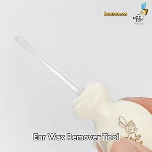 Beeson Pencungkil Gorek Telinga Bayi / Safe & Comfortable LED Light Ear Wax Remover Flash Light Earpick Cleaner 81106