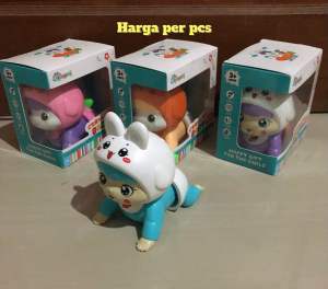 Mainan Bayi merangkak lampu dan suara lucu