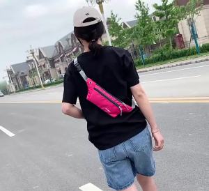 Casual Men Waist Bag Nylon Chest Pack for Women Phone Bags Pocket Running Belt Sports Bag Multifunction Travel Chest Bag