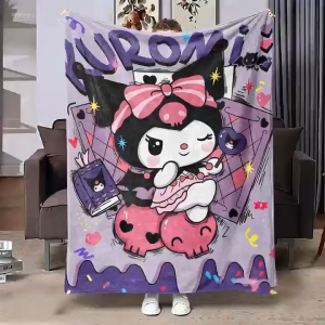 Sanrio Blanket Cover Blanket Flannel Summer Lunch Break Thin