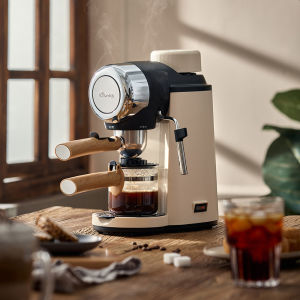小熊咖啡机家用意式半自动5Bar泵压蒸汽高压萃取打奶泡Coffee maker Home semi-automatic steam high pressure extraction milk foam