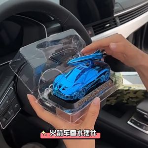 Parfum Pajangan Mobil Tenaga Surya Berputar Otomatis 70ML