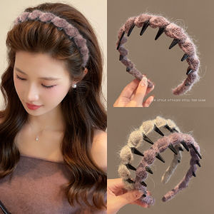 Womens Knitted Wool Hairband Face Washable Headband Fashionable Hair Accessories Suitable for Daily Wear And Special Occasions