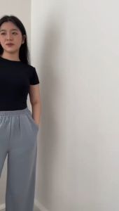 LIA l Kulot Wanita Baby Terry l Celana Panjang Wanita l Loose Pants Wanita