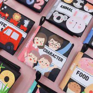 Washable Learning Books Cloth Books For Babies With Sound Baby Soft Cloth Book
