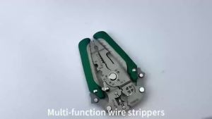Foldable Wire Stripper Multifunctional Wire Stripper Wire Stripping Pliers Crimper Wire Crimping Tool for Electricians Home DIY