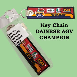 Key Chain Keychain DAINESE AGV CHAMPION PJ1 LUBRICANTS