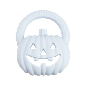 Color Kids 1PCS Silicone Pumpkin Teether Toy 0-12M Baby Chewing Toy Food Grade Safe Sensory Infant Teething Toy Baby Stuff