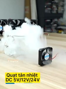Quạt tản nhiệt 12VDC 9x9x2.5cm 2 dây chất lượng tốt - Linh kiện Fixpro