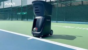 【New arrivals】Pusun PT-Smart Portable Intelligent Automatic Tennis Ball Machine APP Remote Control