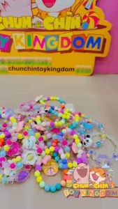 Vòng Tay Charm Nhựa Nhiều Sắc Màu Cho Bé Gái |Phụ Kiện Vòng Tay Đa Dạng Kiểu Mẫu! ChunChinToyKingDom