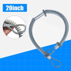 Galvanized Safety Hose Arrestor 20Inch for Power Tools Whip check 18inc hose whip check safety cable