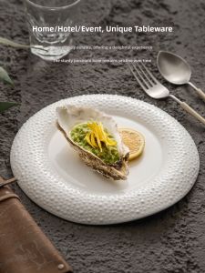 YOGEHOME | Premium Ceramic Creative Western Dining Plate