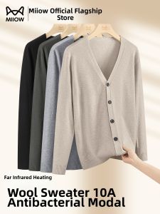 MiiOW | Casual Loose Mens Knitted Sweater V-neck Cardigan Autumn