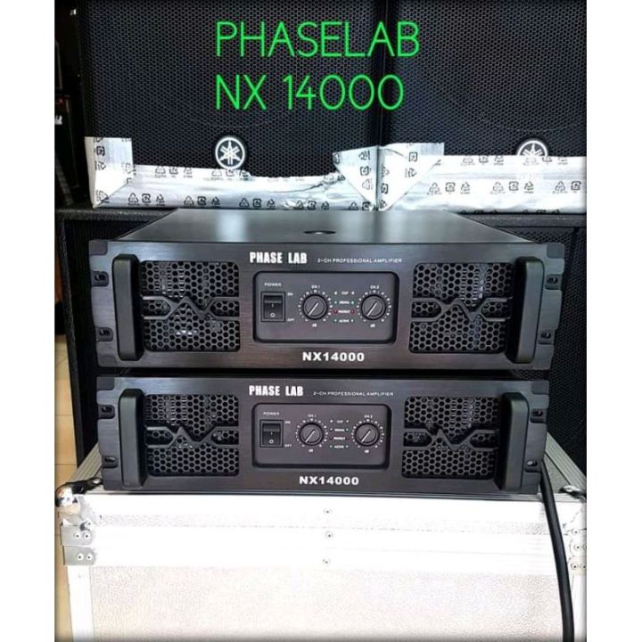 Power Amplifier Phase Lab NX 14000 / NX14000 TD Class (2 channel
