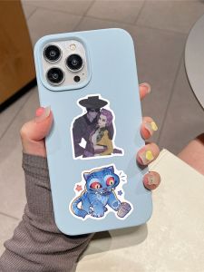 55-Piece Set Demon Hunter KPop Cartoon Stickers Decorative Decals for Phone Water Cup Helmet Skateboard Elevator Door DIY