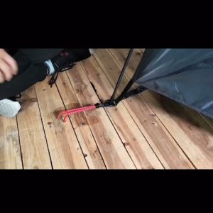 [CAMPINGGO] Camping Elastic Hook & Screw Hook Sharp Tent Nail Tent Pole Lamp Hook Tent Peg S-Shaped Hook Penyangkut 拉绳 螺丝钉 地钉