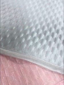 ปลอกหมอนข้างลายเรขาคณิต ป้องกันฝุ่นและเชื้อแบคทีเรีย วัสดุนุ่มสบาย