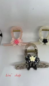 Jepit Rambut Marmer Bunga PITA /Jedai Fashion Daily korea import lin112