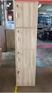 (PERABOT ANN) BOOKSHELF / 4 DOOR BOOKSHELF WITH LOCK