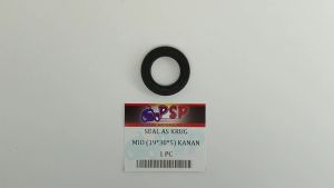 Seal As Krug Mio Kanan (19x30x5) - Sil Siel Karet Kruk Krek Kreg Ker As Oli Oil Magnit Magnet Bagian