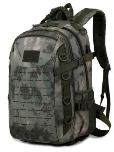 Waterproof Lightweight Camouflage Hiking Backpack Multi-Layer Tactical Outdoor Travel Business Commuting Double Shoulder Bag