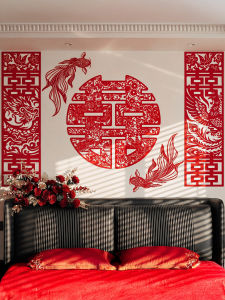 ETY | Chinese Style Wedding Wall Decor