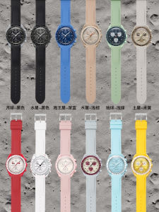 Ultra-Thin Arc Interface Silicone Strap Watch Band Collaboration Edition Superb Snoopy Snoopy Limited Edition Watch Band