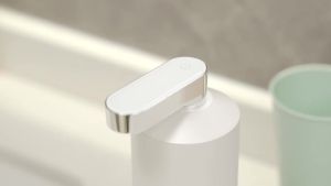 MeeGoo Smart Mouthwash Dispenser 280ml Large Capacity Touch Control Mouthwash Machine Oral Health Care