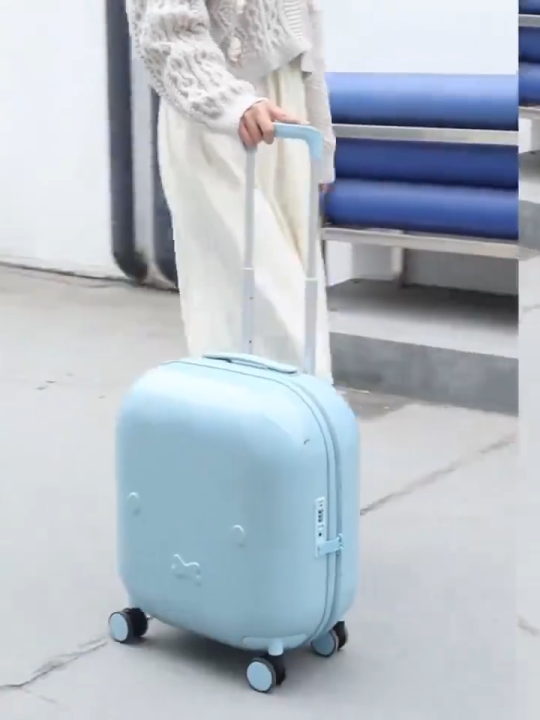 Miffy Cute Ultra Light Suitcase 20 inch Small Suitcase Macaron