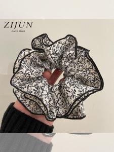 ZIJUN | Floral Retro 4-Layer Elastic Hair Ring