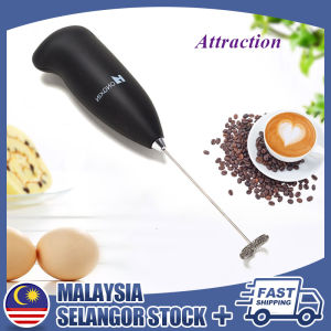 Mini Electric Egg Beater Coffee Stirrer Creative Stainless Steel Household Milk Frother COD (3 Days Delivery)