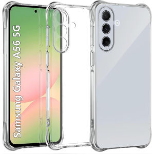 Four Corners Transparent Case For Samsung Galaxy A56 5G A55 A35 A36 A26 A16 A15 S25 Ultra S24 S23 Clear Protection Phone Cover