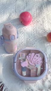 Marcus & Marcus Stainless Steel Kids Lunch Box (2 Tier) Bekas Makanan Kanak Kanak