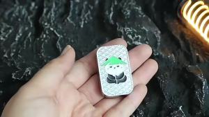 Meade | Panda Themed Stress EDC Relief Toy Infinite Slide Playing Cards Casual Office Desk Toy to Break Bad Habits And Alleviate Anxiety