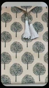 Table Runner 160*32 Canvas Linen / Taplak Meja Tamu Panjang Vintage