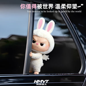 Miếng Dán Trang Trí Sáng Tạo Chống Thấm Nước Cho Cửa Sổ Xe Hơi Hình Chú Gấu Hoạt Hình Ba Chiều Miếng Dán Che Phủ Vết Xước