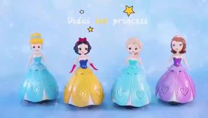 เล่นเจ้าหญิงหิมะ น้ำแข็งสุดแสงและเสียง ของเล่นสุดสร้างสรรค์ มอบเป็นของขวัญ