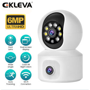 EKLEVA 9MP PTZ Wifi Survalance Camera AI Human Detect Night Full Color Cam Baby Monitor Indoor CCTV IP Security Webcam