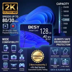 Class 10 Memory SD Cards V30 A2 U3 SD Memory Cards 256GB 128GB 64GB 32GB High Speed Micro TF/SD Card For Mobile Phone/Laptop