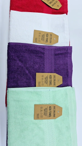 EURO KID TOWELS 50x100cm 100% Cotton Soft High Water Absorbent Tuala Anak Anak