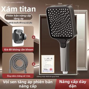 Vòi Hoa Sen Vuông Áp Lực